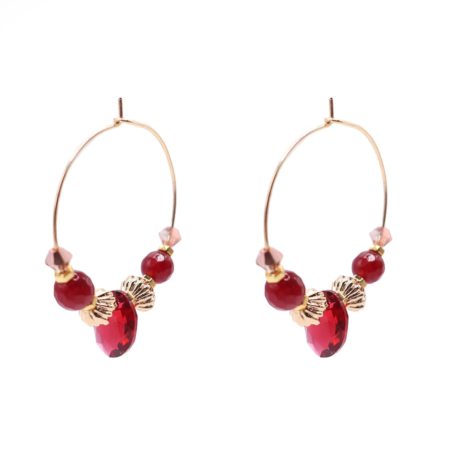 Fiora Drop Hoops