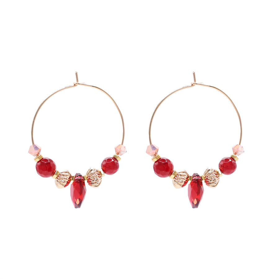 Fiora Drop Hoops