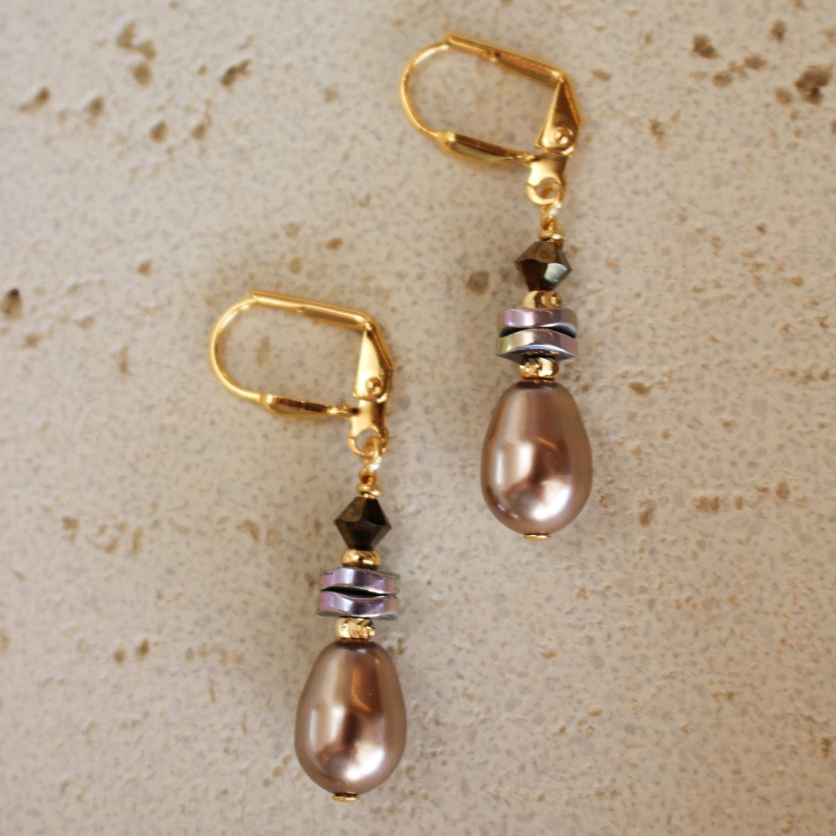 Nocturne Pearl Drop Earrings