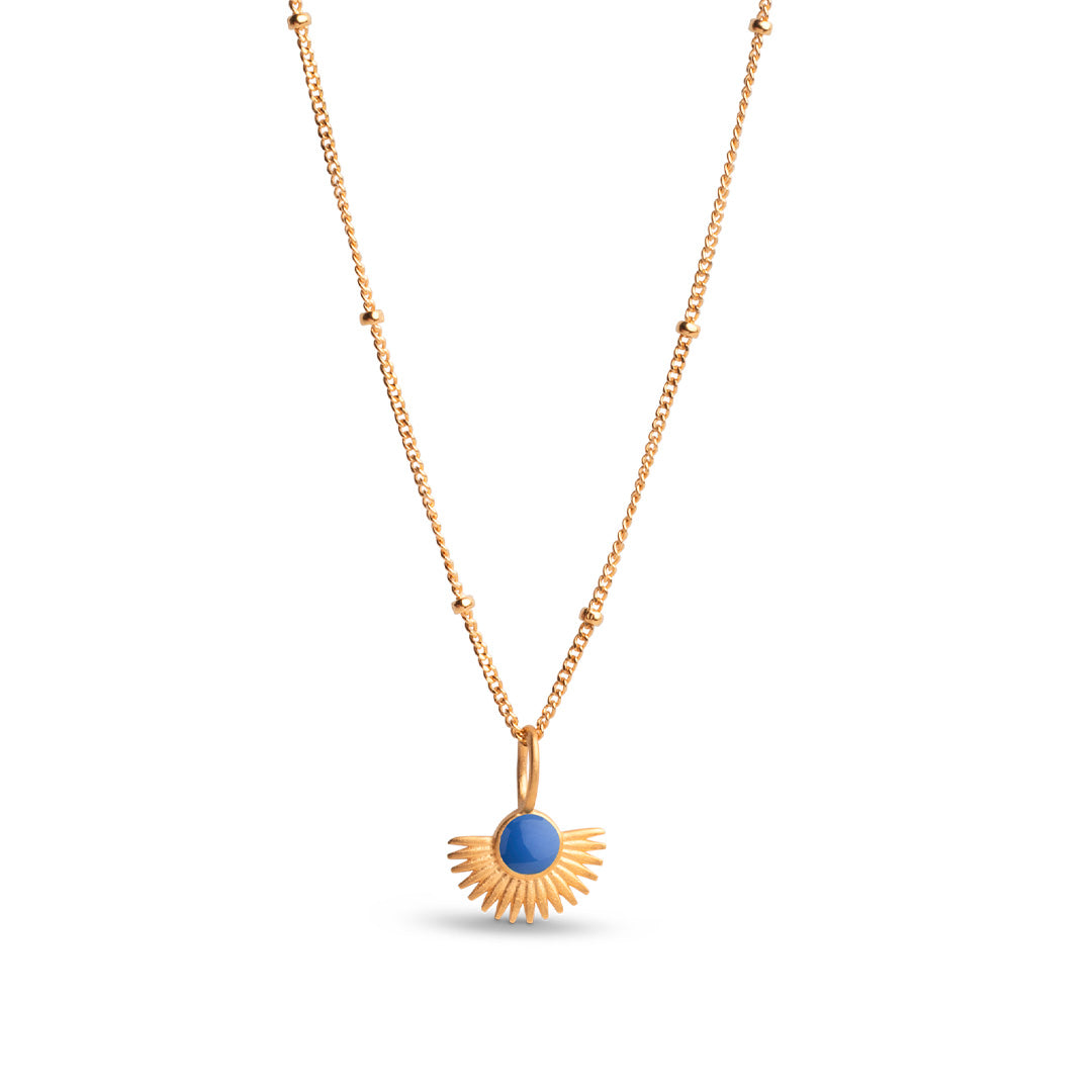 Soleil Necklace - Cornflower