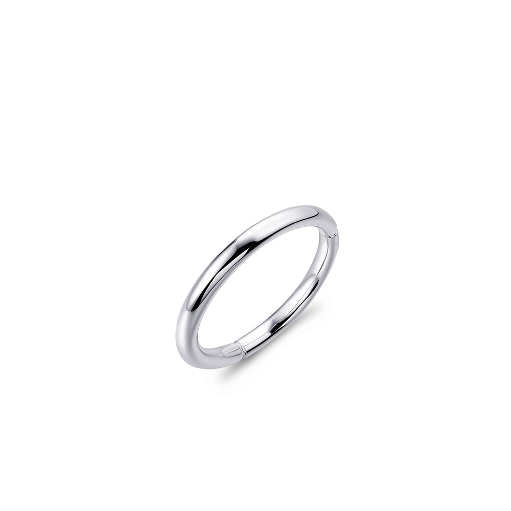 Simple Band Ring. 925 Sterling Silver 
