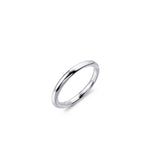 Simple Band Ring. 925 Sterling Silver 