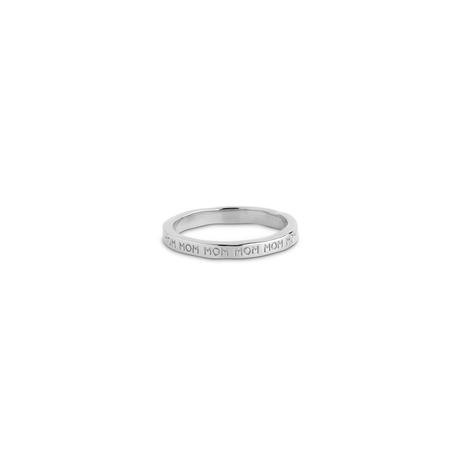 Mom Ring - Sterling Silver