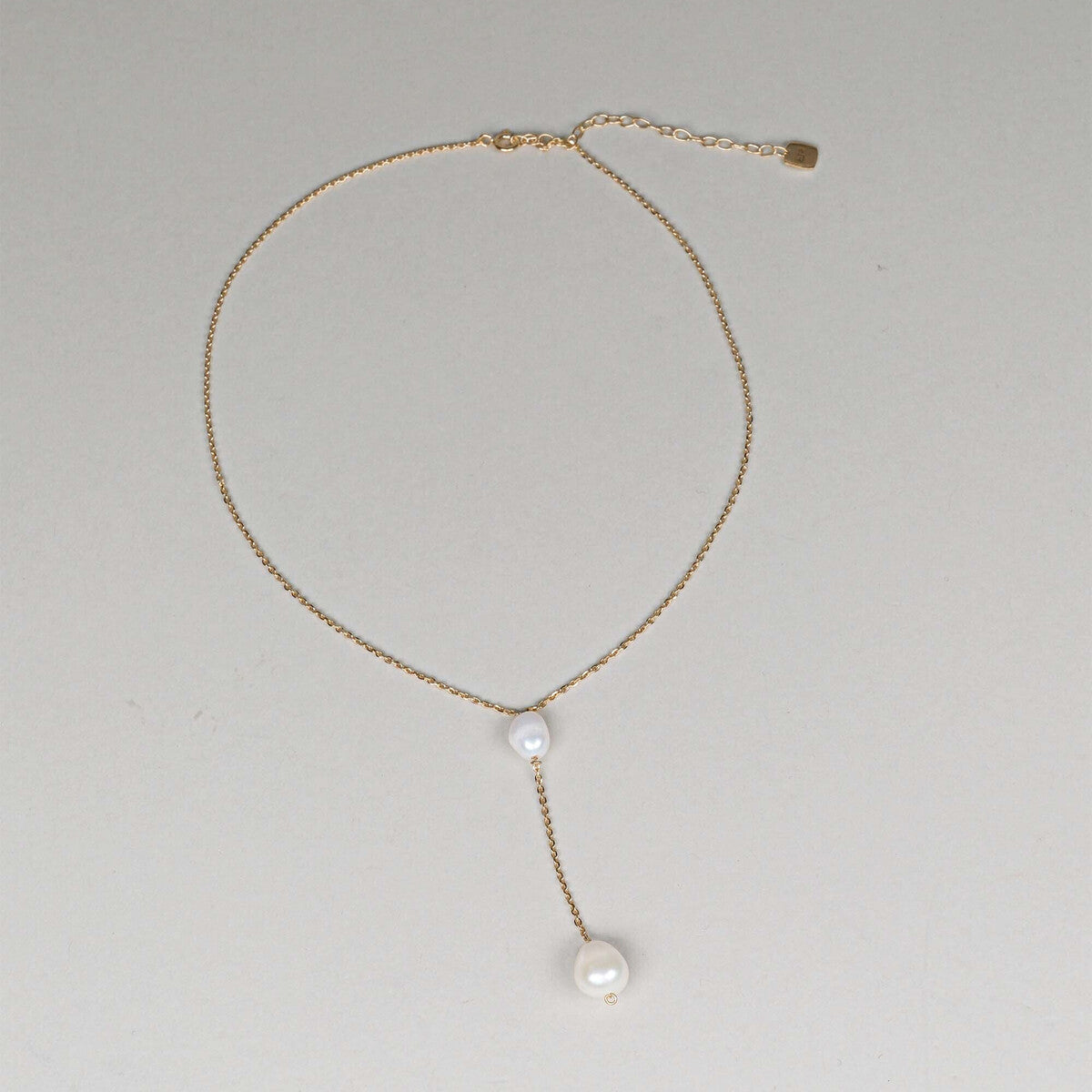 Twin Pearl Necklace
