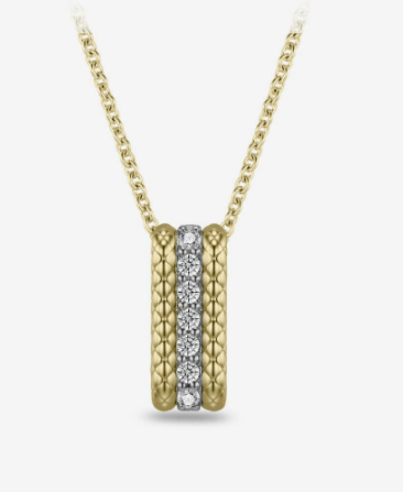 Elena Necklace with Zirconia Pendant