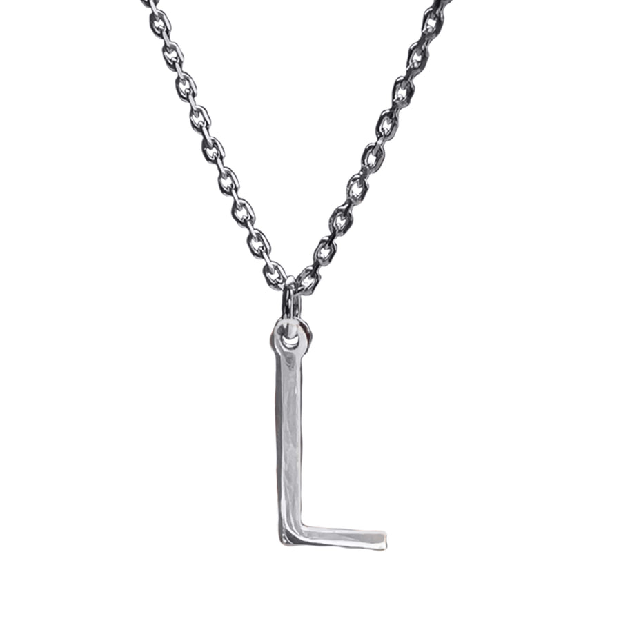 Initial Silver Necklace