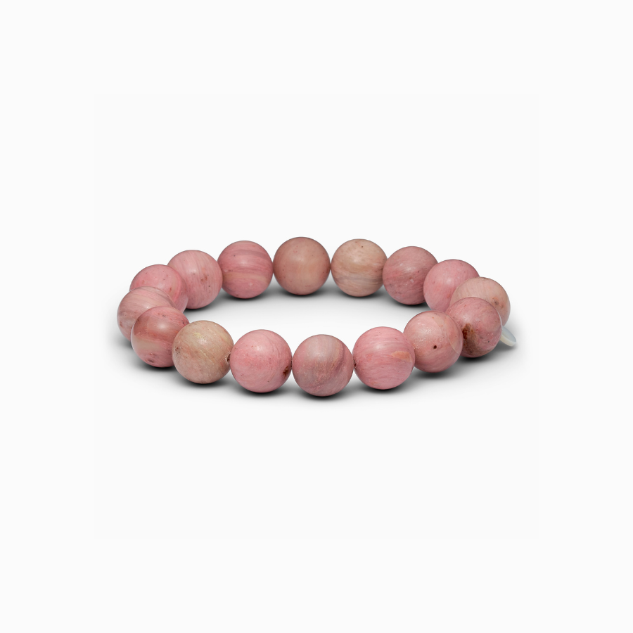 Chunky Rhodonite Bracelet