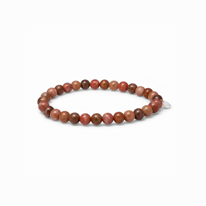 Essential Purple Brown Aventurine  Bracelet