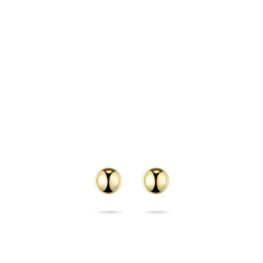 14k Gold Ball Stud Earrings