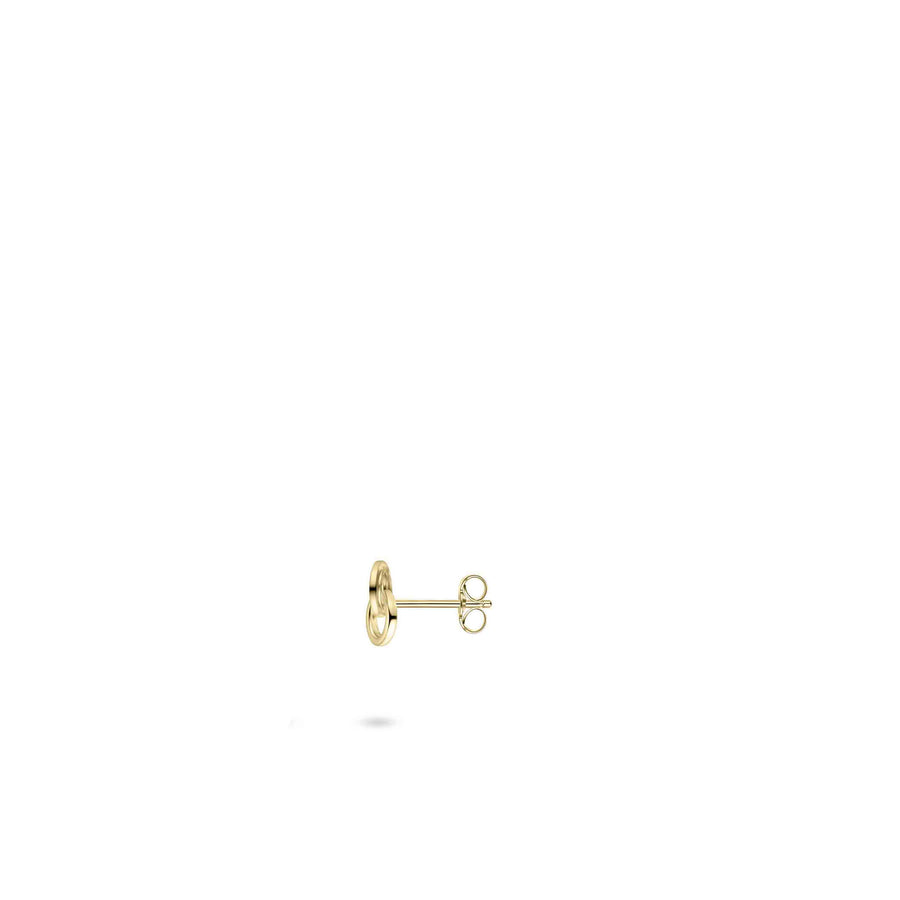 Interlinking 14k Gold Earrings