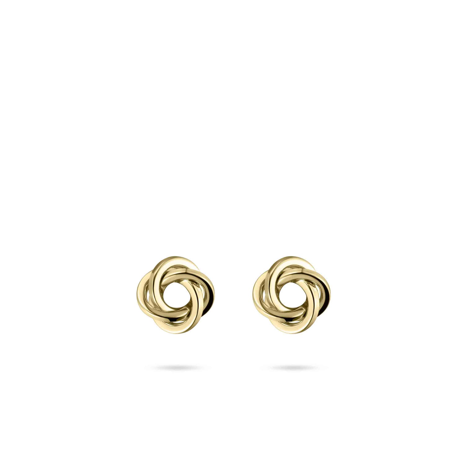14k Gold Knot Earrings