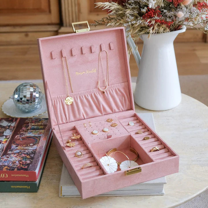 Anne Velvet Jewellery Box