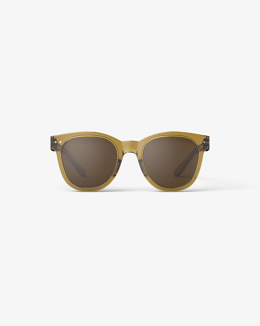 Izipizi #N Golden Green Sunglasses