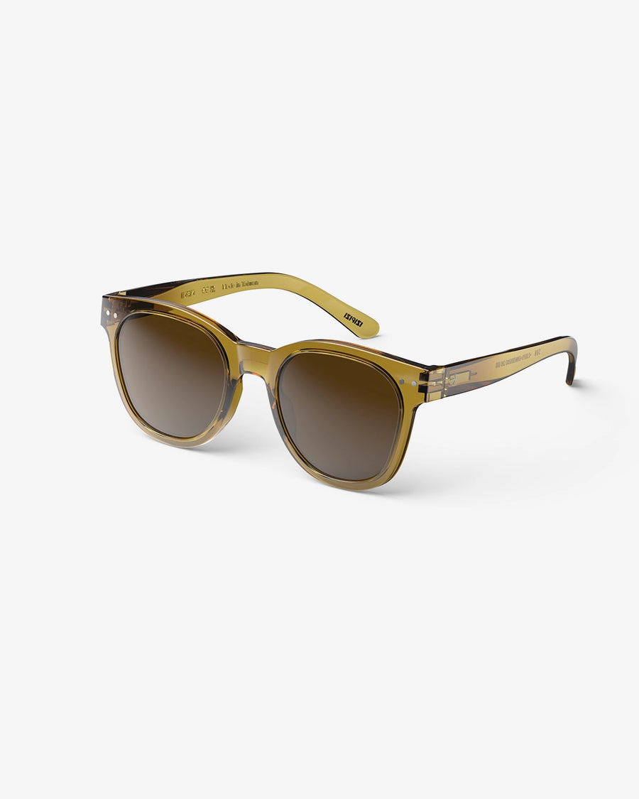 Izipizi #N Golden Green Sunglasses