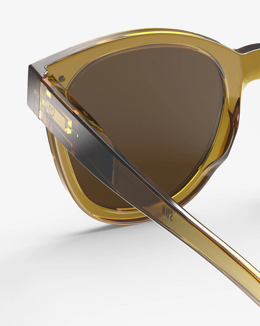 Izipizi #N Golden Green Sunglasses