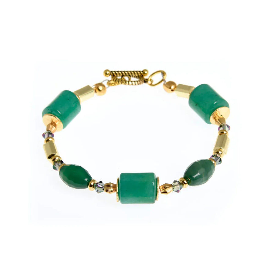 Wilde Emerald Linear Bracelet
