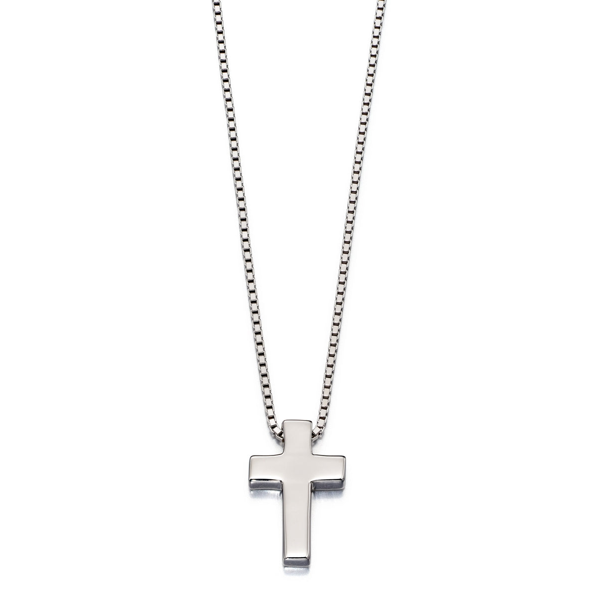Thom Boys Cross Pendant and Chain - Medium