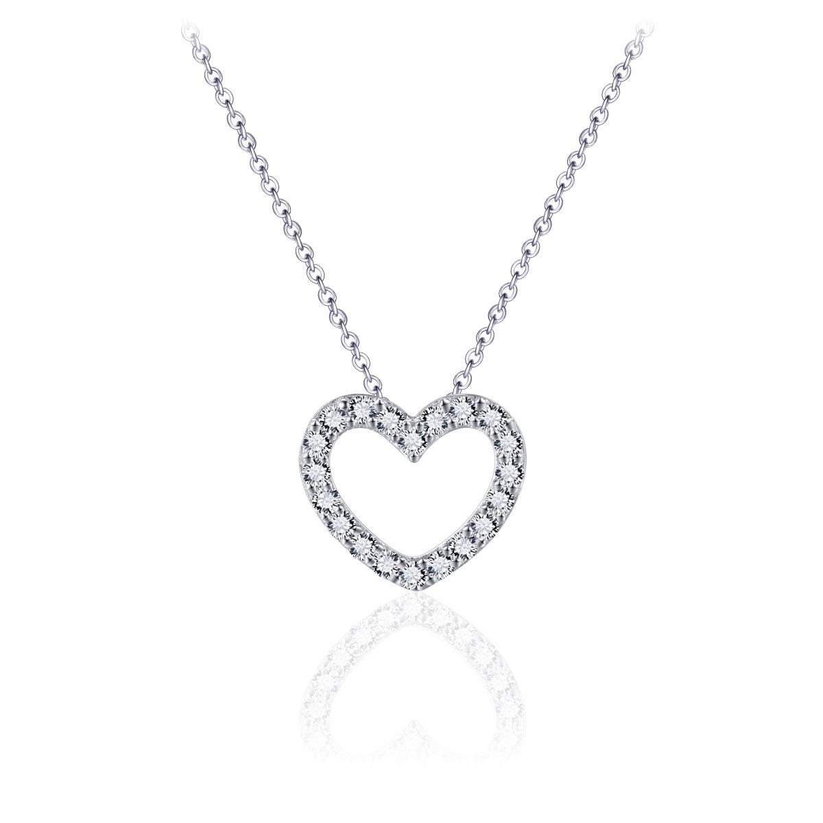 Sparkling Heart Necklace