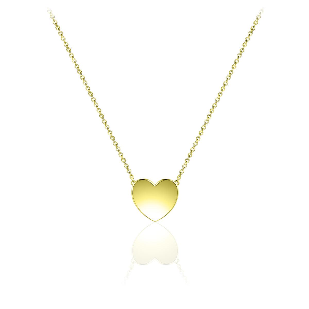 Minimal Heart Necklace