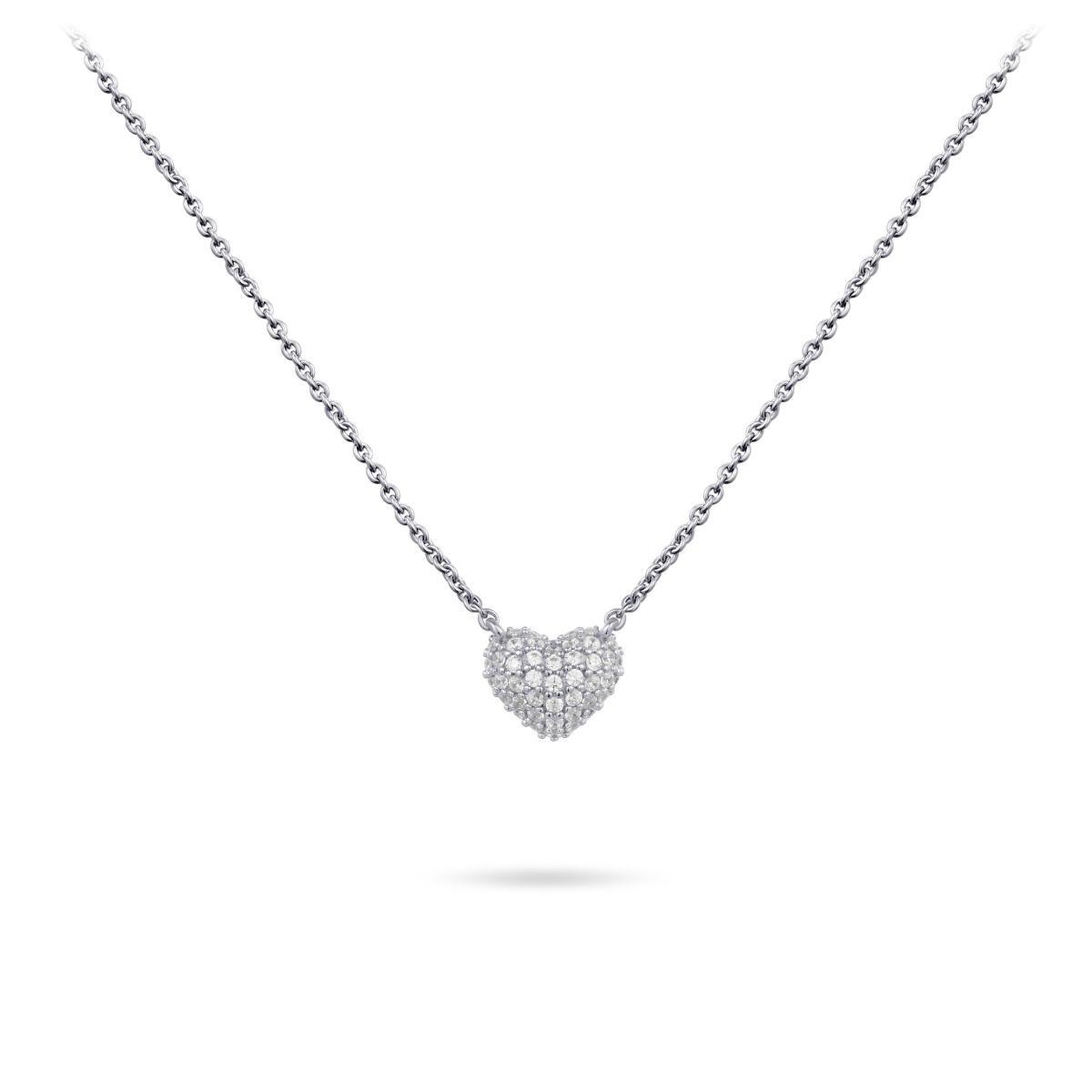 Mini Sparkling Heart Necklace