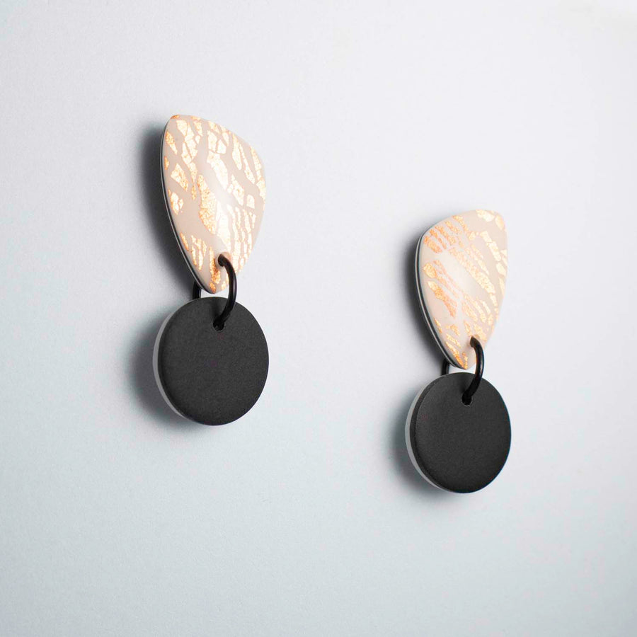 Ponc Earrings - Rose Gold