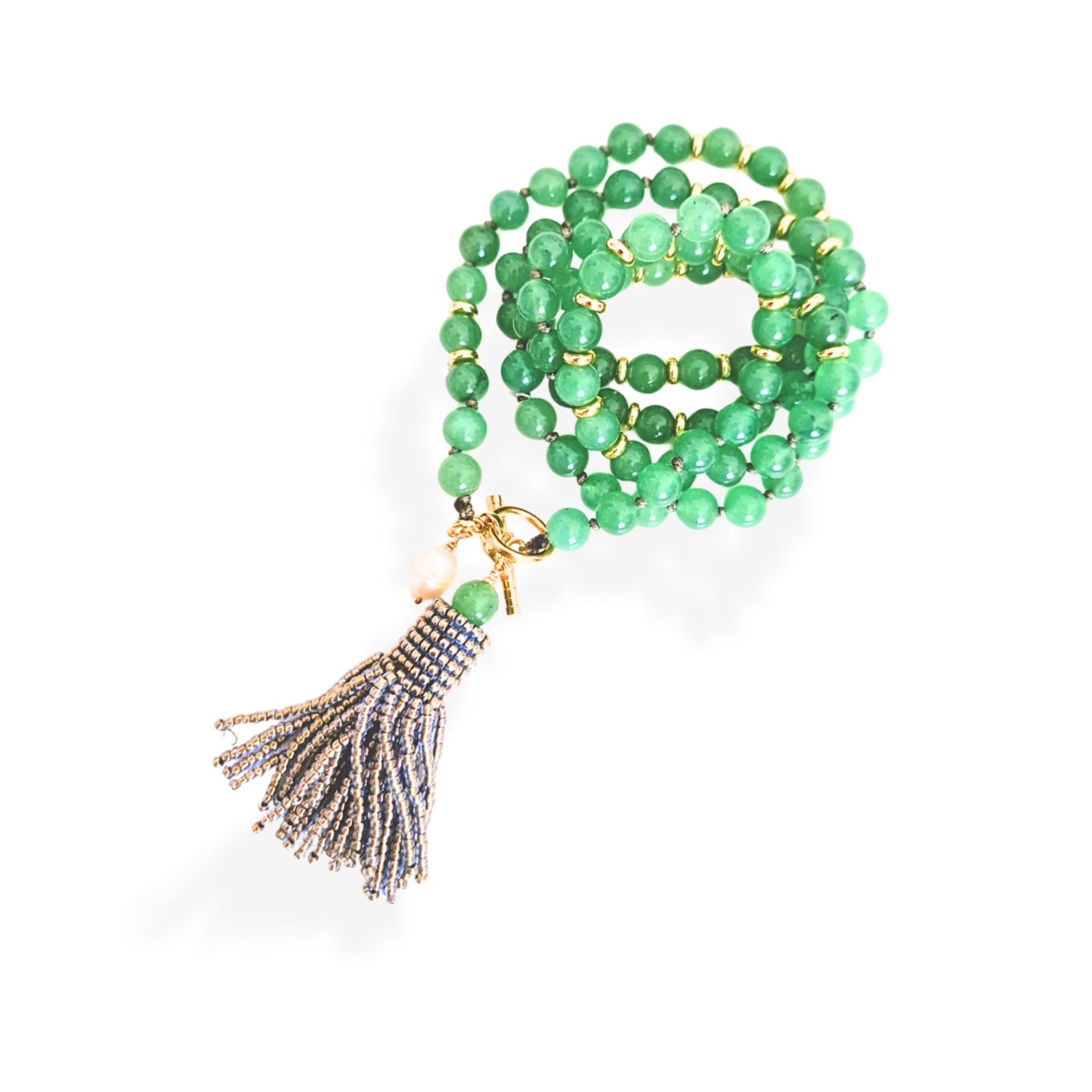 Rosario Gemstone Necklace