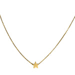 Star necklace; 9ct Gold Necklace; Delicate jewellery