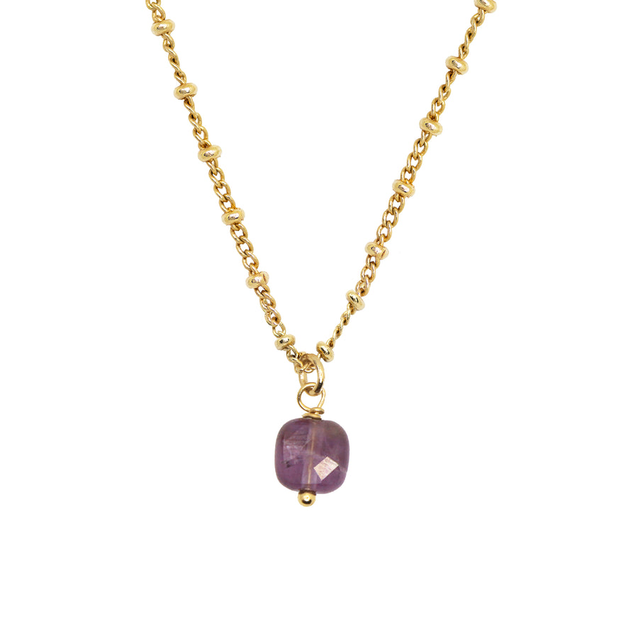 Ava - Amethyste Necklace