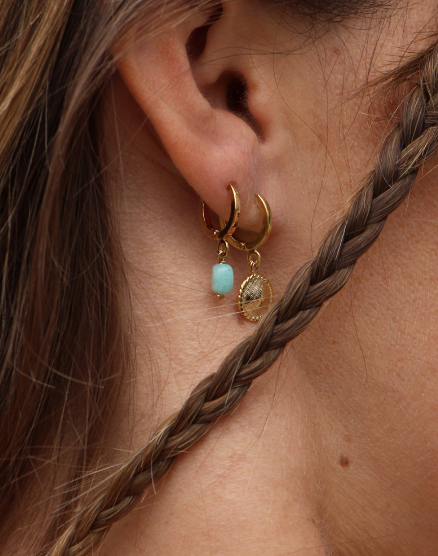 Ava - Amazonite Earrings