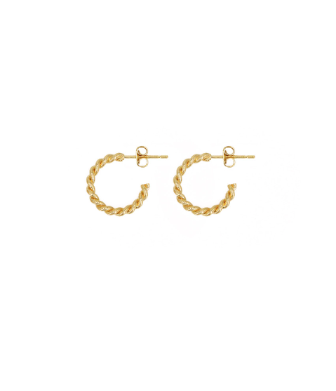 S Twisted Hoops