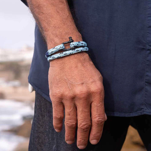 Salty Steve Sky Blue Bracelet